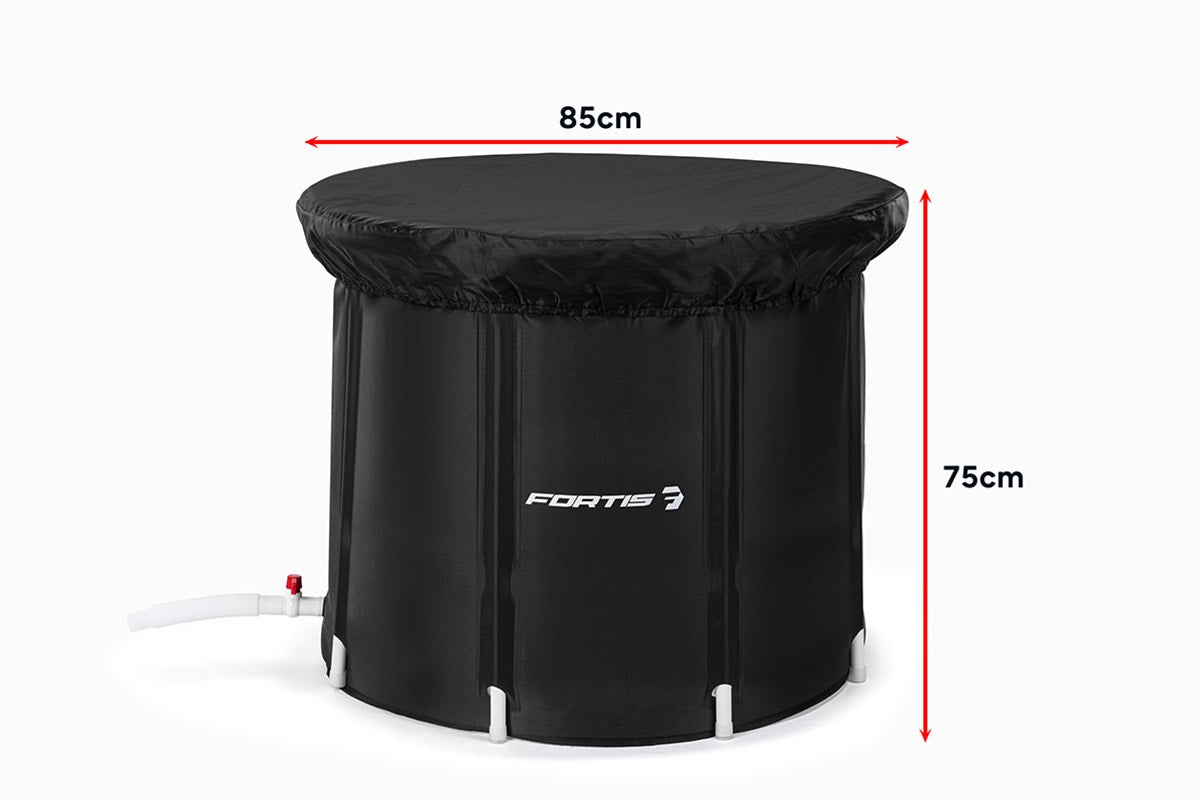 Fortis Ice Bath with Cover and Thermometer