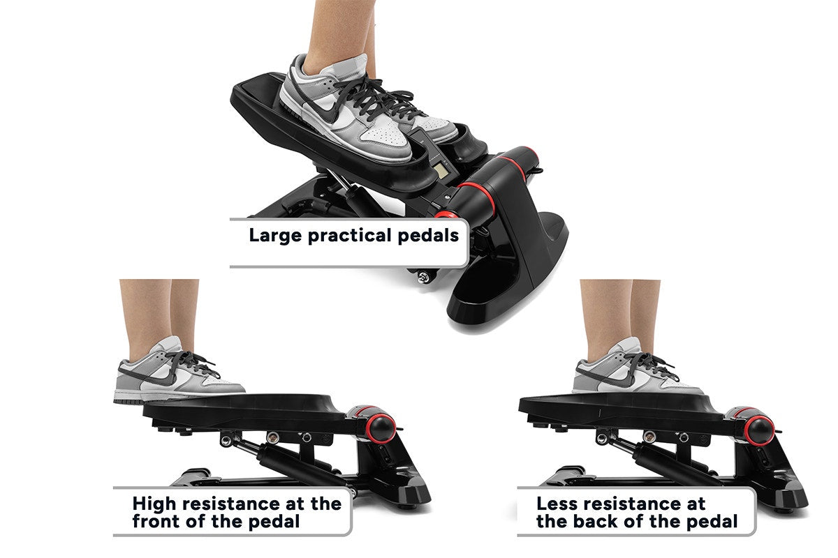 Fortis Mini Bike Stepper with Resistance Handles