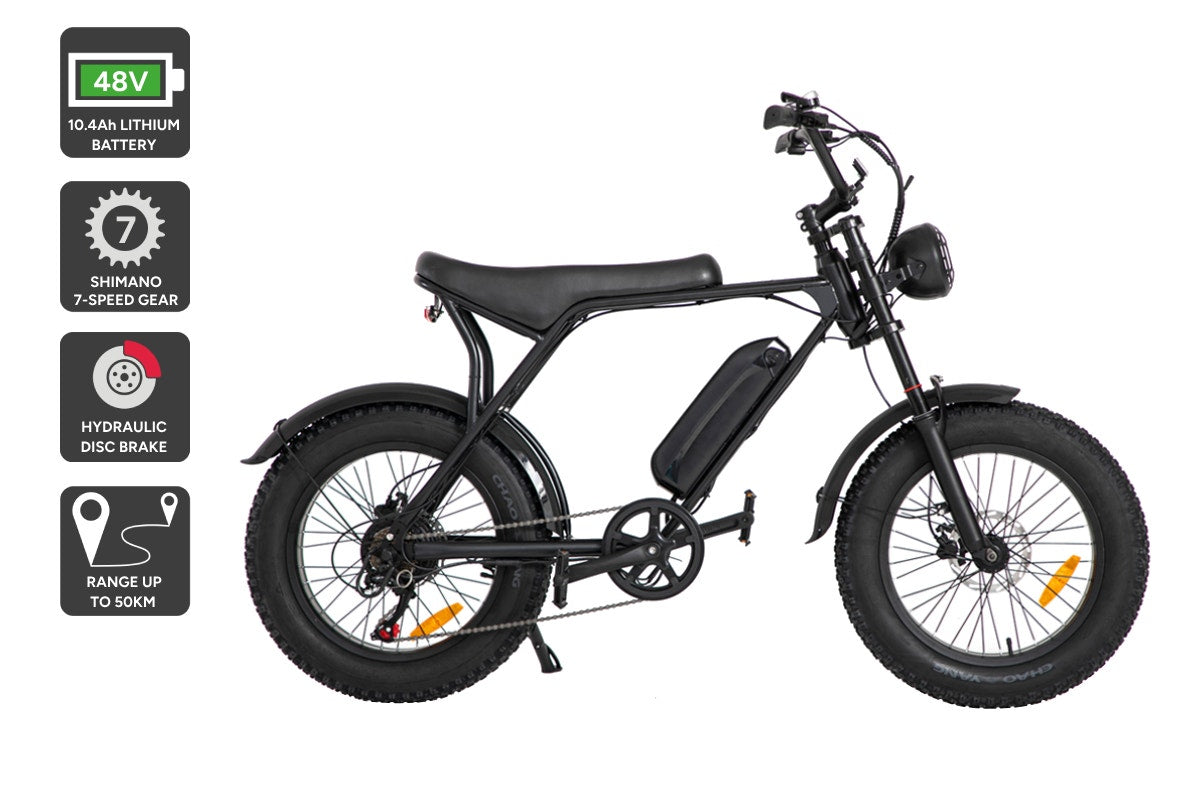 Fortis FatBaby 48V 10.4Ah Fat Tyre Electric Bike