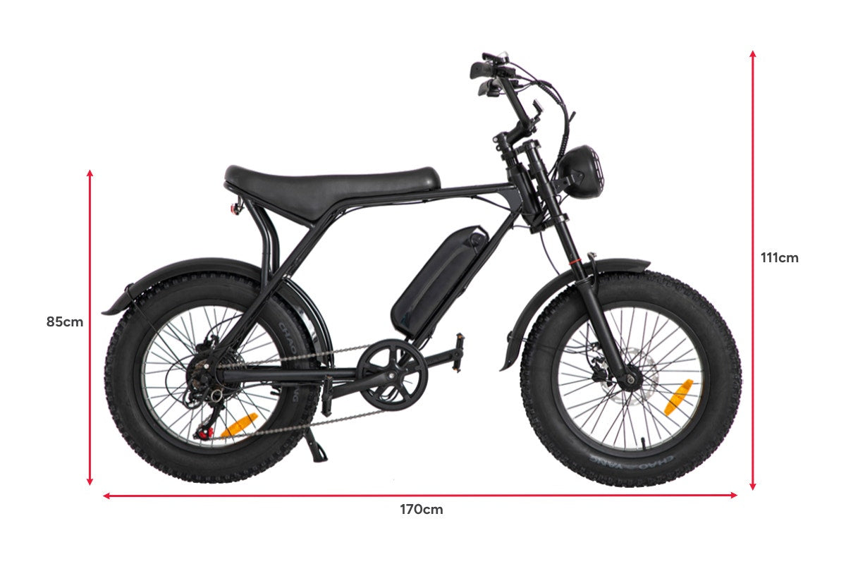 Fortis FatBaby 48V 10.4Ah Fat Tyre Electric Bike