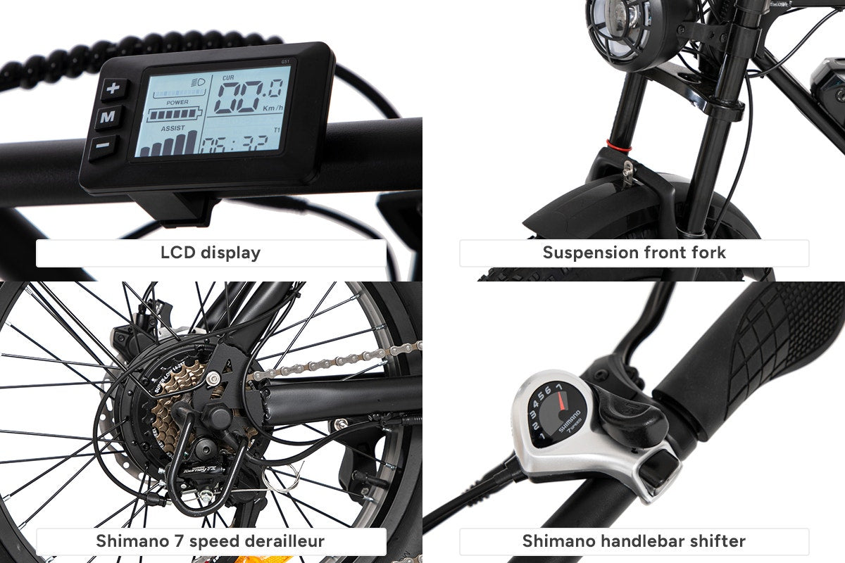 Fortis FatBaby 48V 10.4Ah Fat Tyre Electric Bike