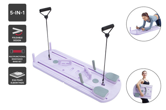 Fortis 5-in-1 Pilates Board Reformer Set - Auzzistore