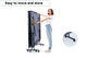 Fortis Full Sized Foldable Indoor Table Tennis Table with Accessories
