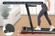 Fortis 420mm Foldable Walking and Jogging Manual Incline Treadmill – view 5