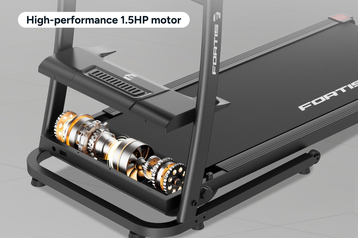 Fortis 400mm Foldable Incline Treadmill