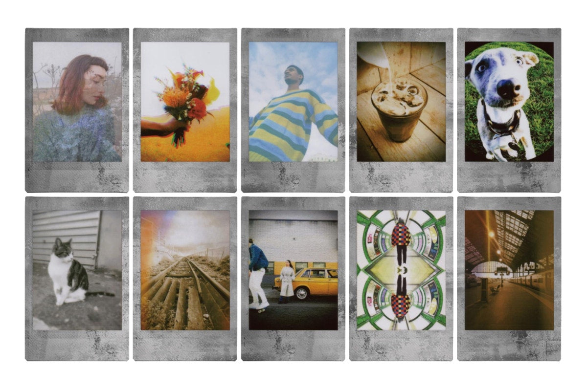 Fujifilm Instax Mini EVO Instant Camera Bundle (Black)