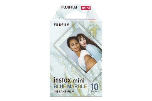 Fujifilm Instax Mini Film Blue Marble 10Pk (85347) - Auzzistore