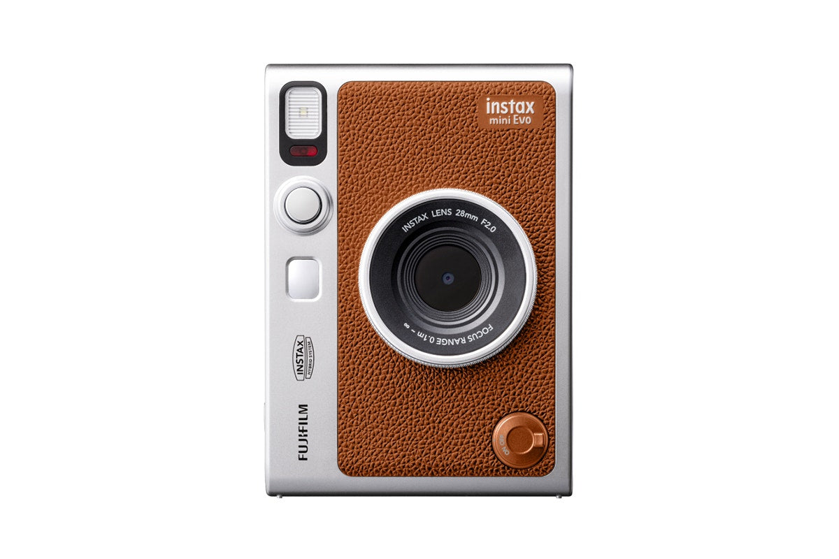 Fujifilm Instax Mini EVO Instant Camera (Brown)