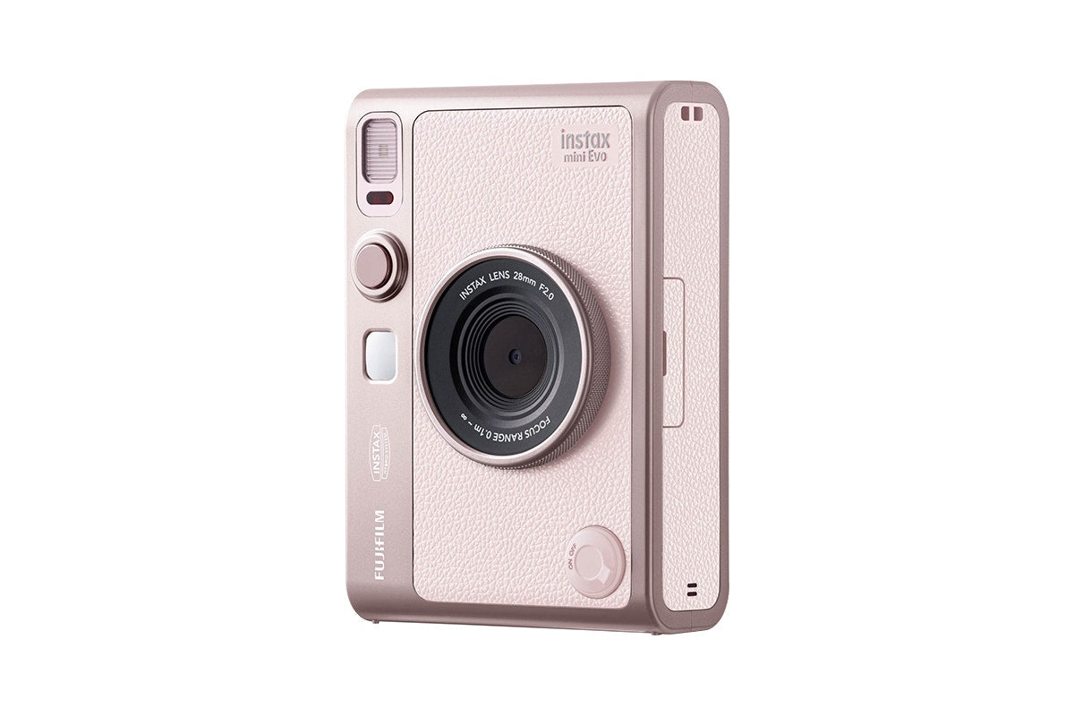 Fujifilm Instax Mini Evo Instant Camera (Gentle Rose)