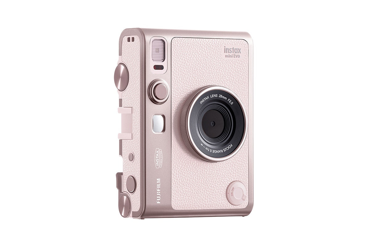 Fujifilm Instax Mini Evo Instant Camera (Gentle Rose)
