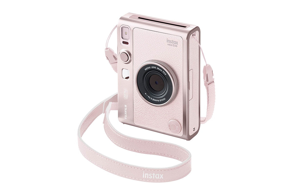 Fujifilm Instax Mini Evo Instant Camera (Gentle Rose)