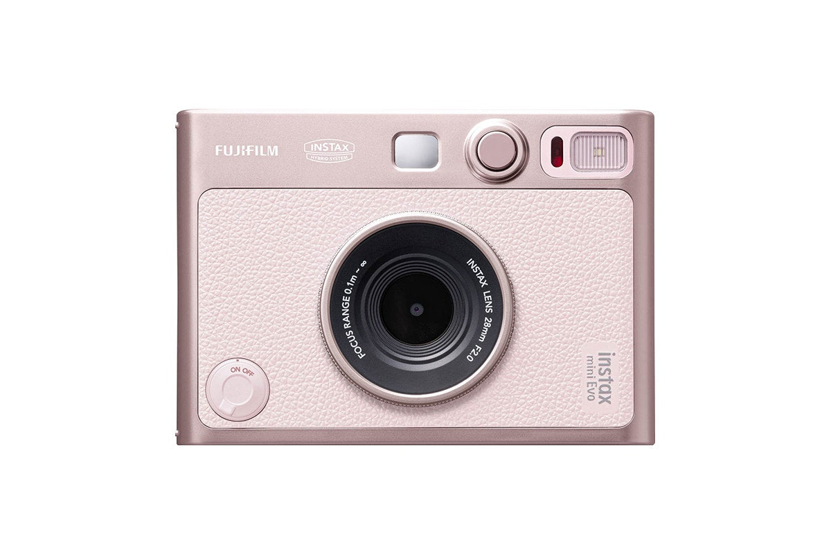 Fujifilm Instax Mini Evo Instant Camera (Gentle Rose)