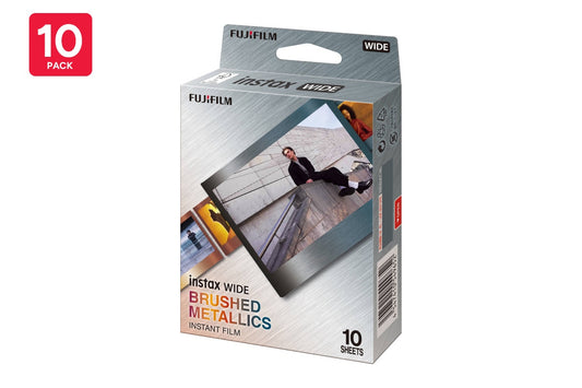 Fujifilm Wide Brushed Metallics Film (10 Pack)