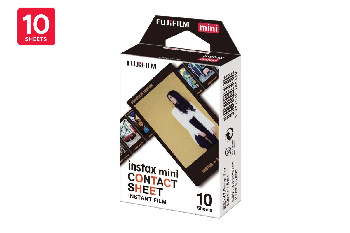 Fujifilm Instax Mini Film Contact Sheet (10 Pack)