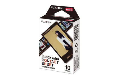 Fujifilm Instax Mini Film Contact Sheet (10 Pack)