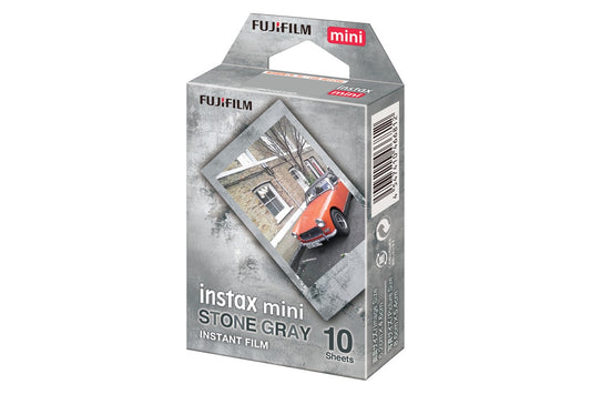 Fujifilm Instax Mini Film 10 Pack (Stone Gray)