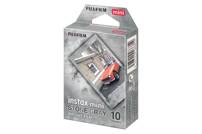 Fujifilm Instax Mini Film 10 Pack (Stone Gray)