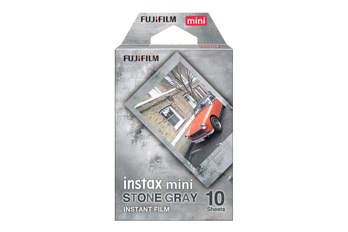 Fujifilm Instax Mini Film 10 Pack (Stone Gray)