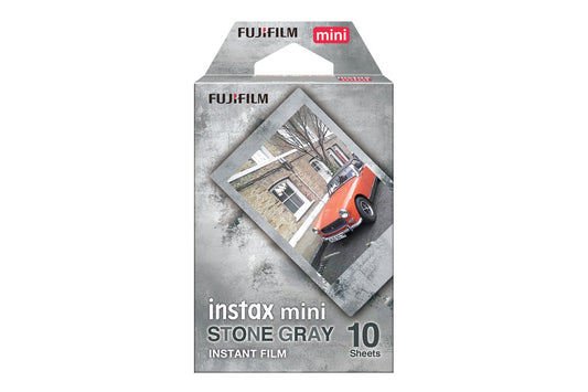 Fujifilm Instax Mini Film 10 Pack (Stone Gray)
