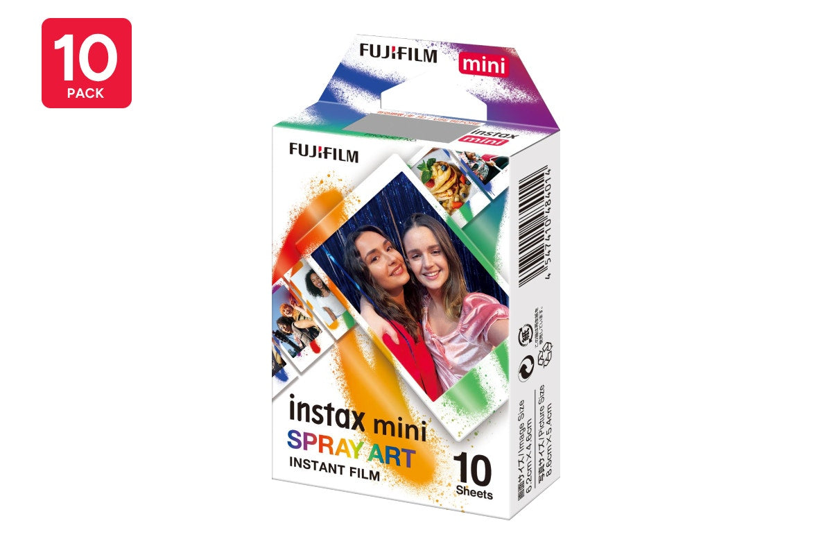 Fujifilm Instax Mini Spray Art Film (10 Pack)