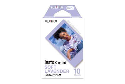 Fujifilm Instax Pal Camera, Printers & Film - Instax Mini Soft Lavender Film (10 Pack)