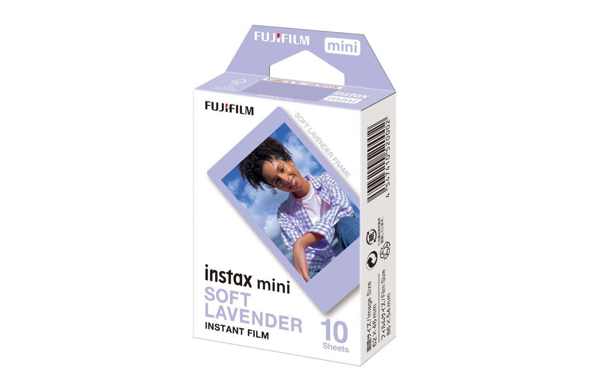 Fujifilm Instax Mini Soft Lavender Film (10 Pack)