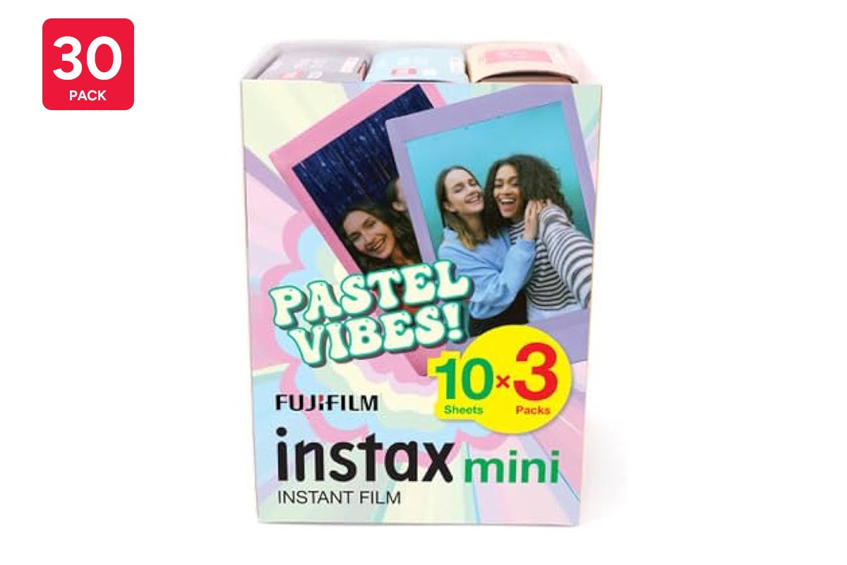 Fujifilm Instax Mini Pastel Vibes Film (30 Pack)