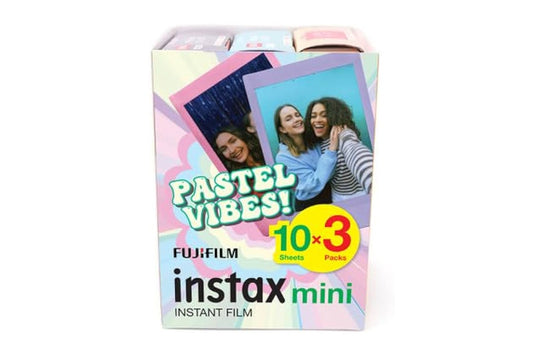 Fujifilm Instax Mini Pastel Vibes Film (30 Pack)