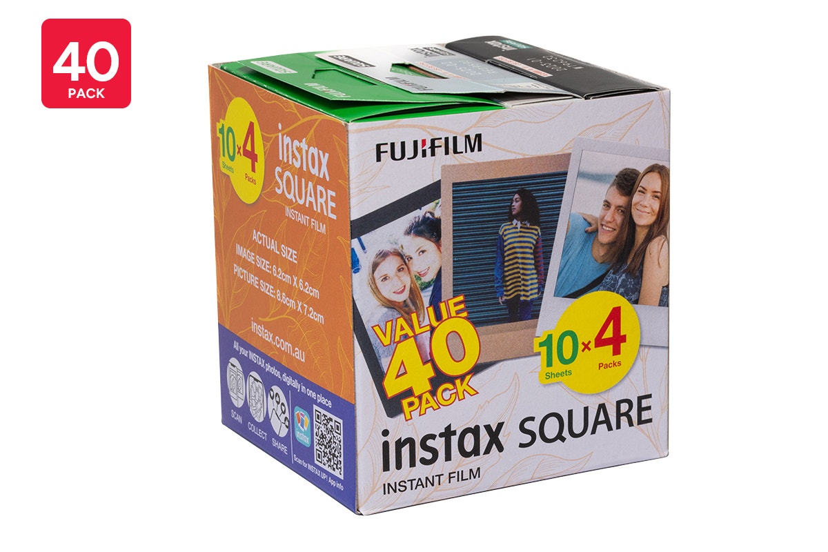 Fujifilm Instax Square Film Value - 40 Pack