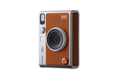 Fujifilm Instax Mini EVO Instant Camera Bundle (Brown)
