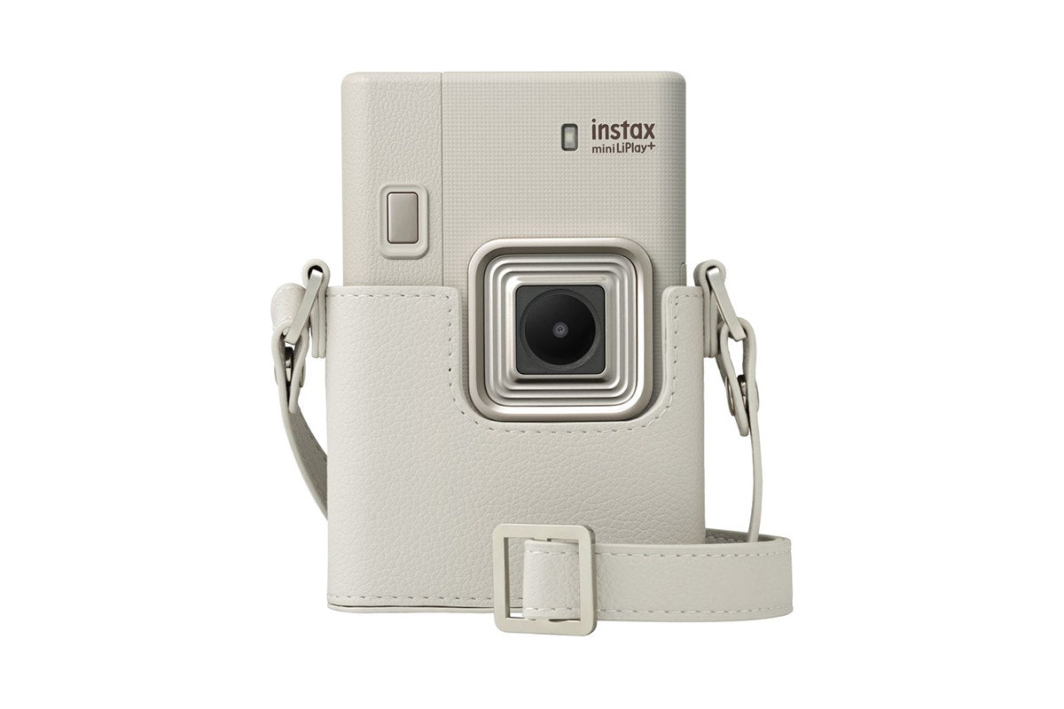 Fujifilm Instax Mini LiPlay Instant Camera Bundle (Sand Beige)