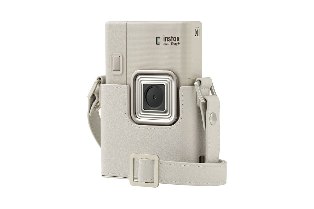 Fujifilm Instax Mini LiPlay Instant Camera Bundle (Sand Beige)