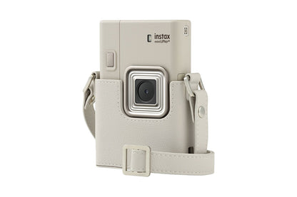 Fujifilm Instax Mini LiPlay Instant Camera Bundle (Sand Beige)