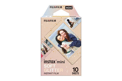 Fujifilm Instax Mini LiPlay Instant Camera Bundle (Sand Beige)