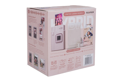 Fujifilm Instax Mini LiPlay Instant Camera Bundle (Sand Beige)