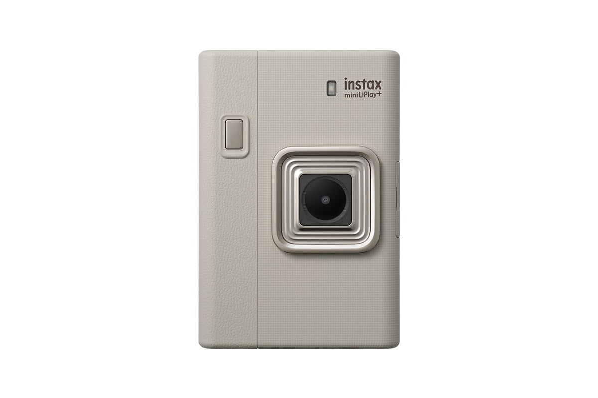 Fujifilm Instax Mini LiPlay Instant Camera Bundle (Sand Beige)