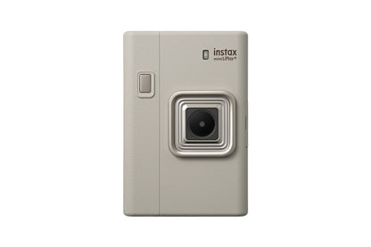 Fujifilm Instax Mini LiPlay Instant Camera Bundle (Sand Beige)
