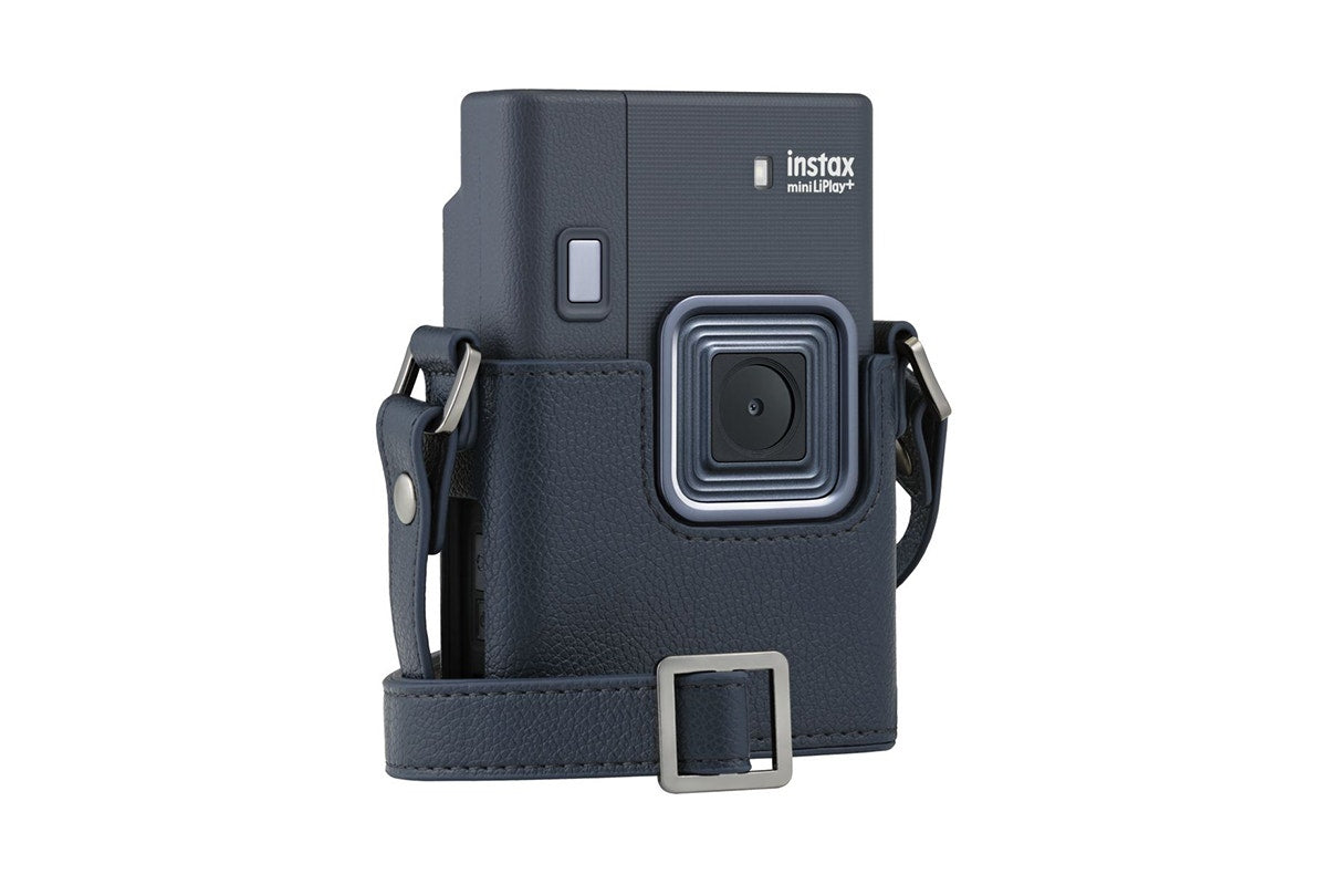 Fujifilm Instax Mini LiPlay Instant Camera Bundle (Midnight Blue)