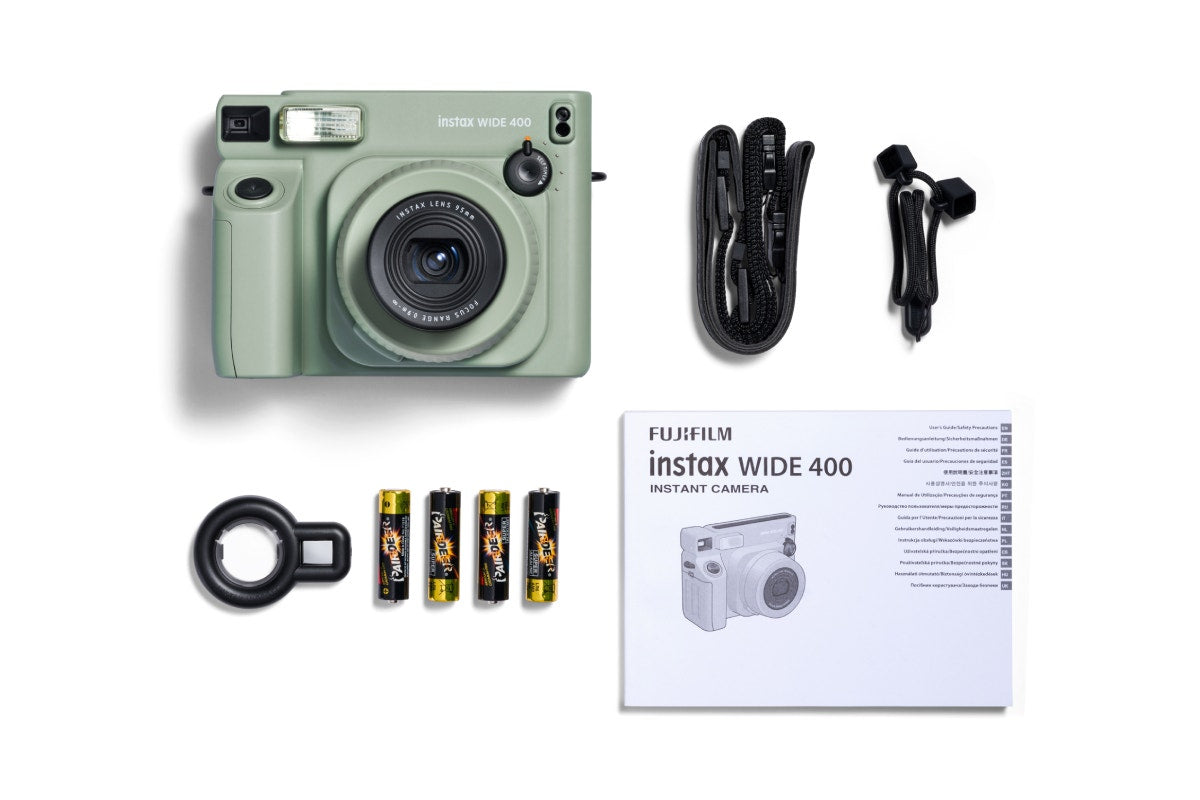 Fujifilm Wide 400 Instant Camera (Green)