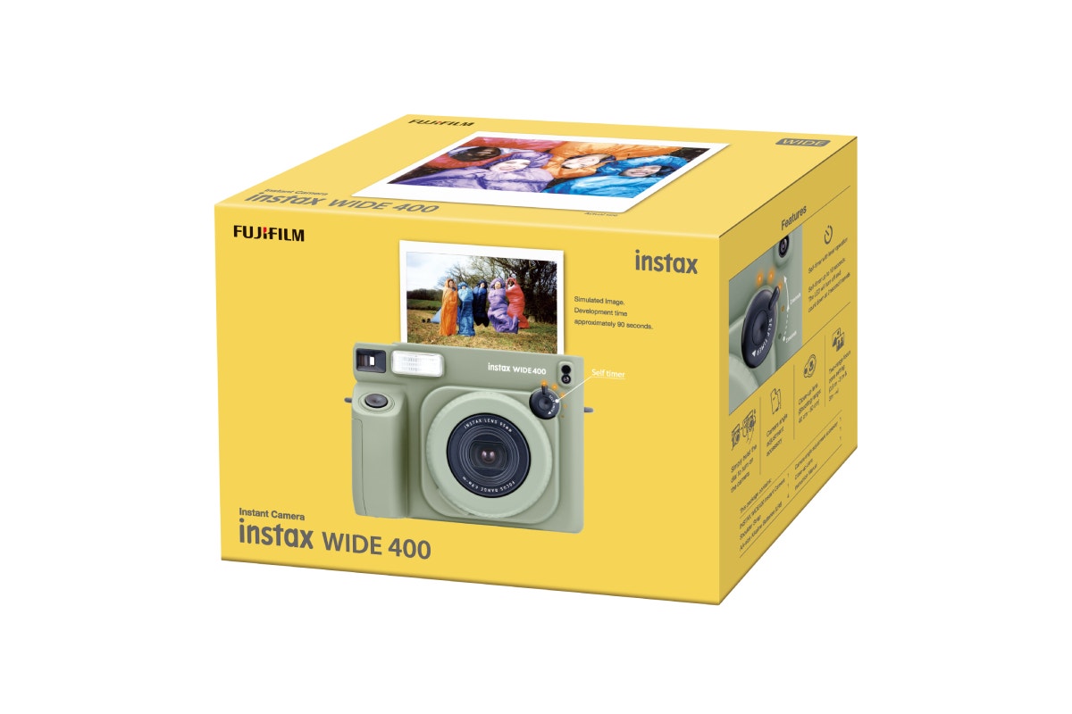 Fujifilm Wide 400 Instant Camera (Green)