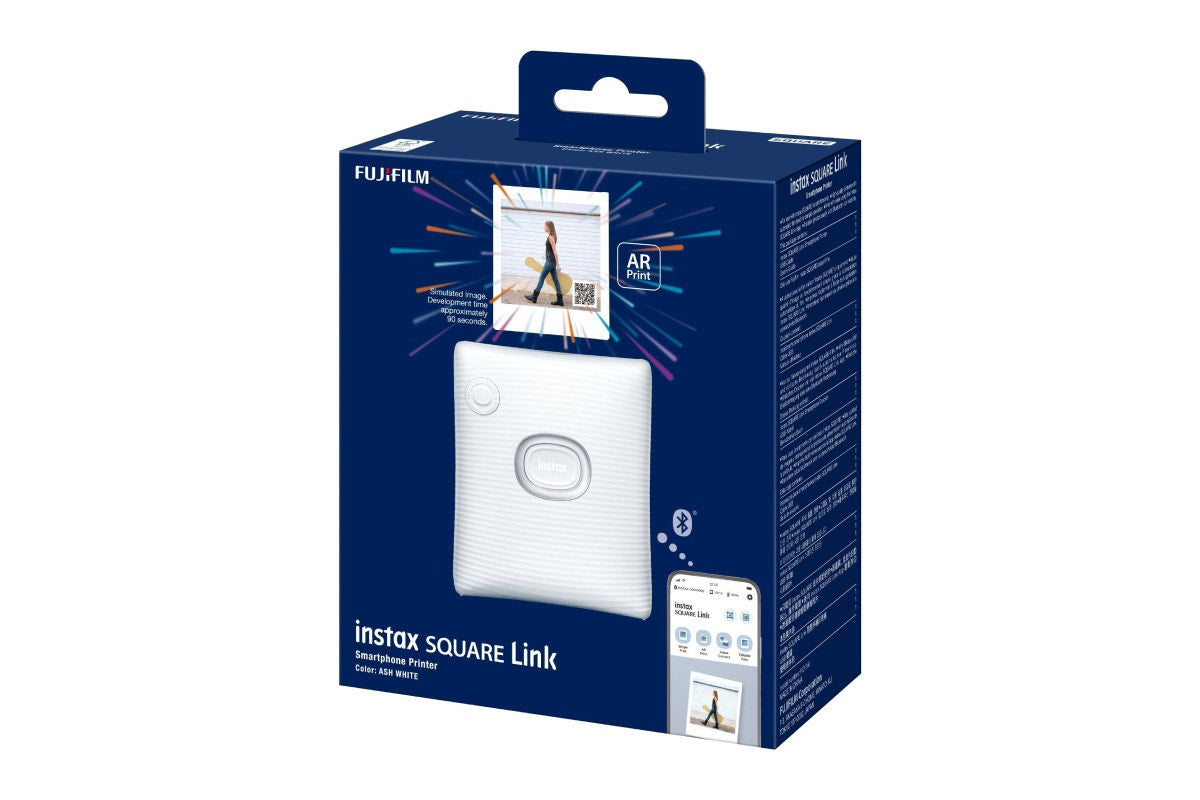 Fujifilm Instax Square Link Printer (Ash White)