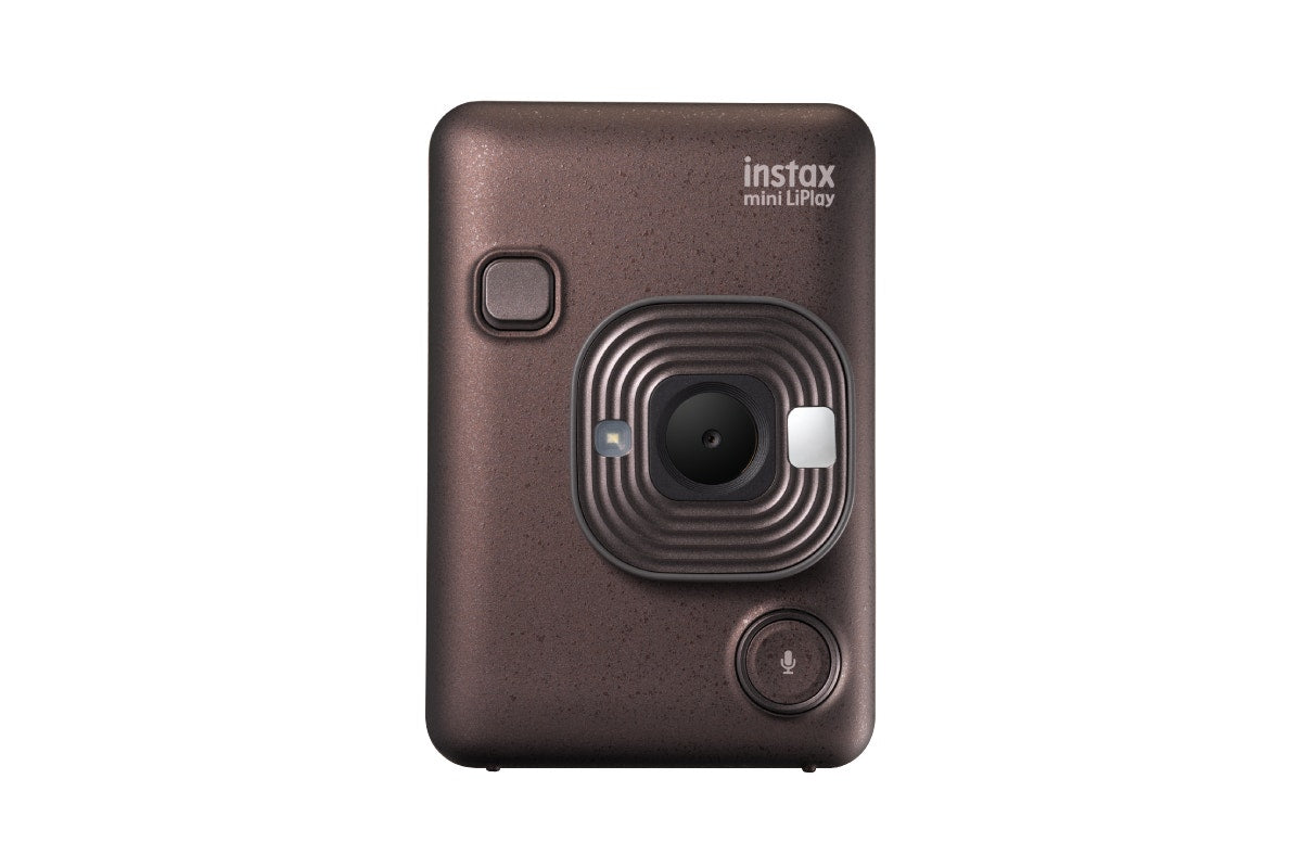 Fujifilm Instax Mini LiPlay 2-in-1 Hybrid Instant Camera and Smartphone Printer (Deep Bronze)