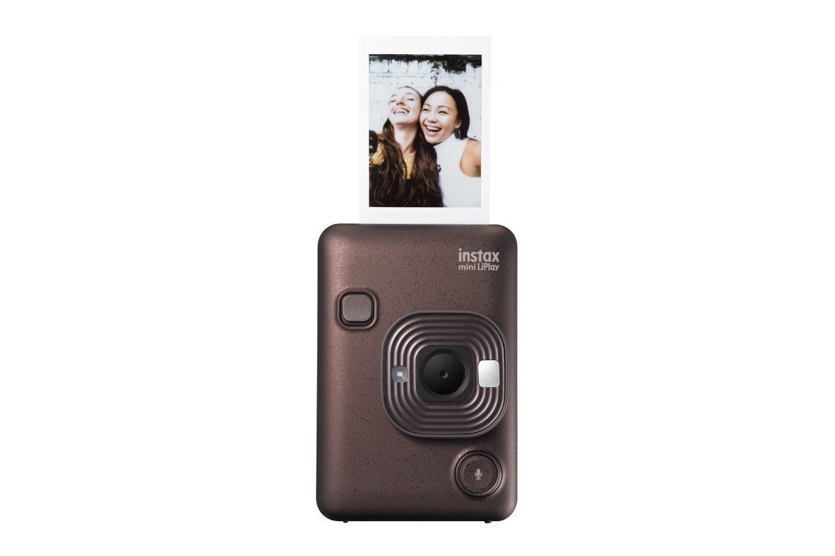 Fujifilm Instax Mini LiPlay 2-in-1 Hybrid Instant Camera and Smartphone Printer (Deep Bronze)