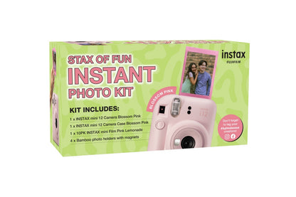 Fujifilm Instax Mini 12 Christmas Bundle (Blossom Pink)