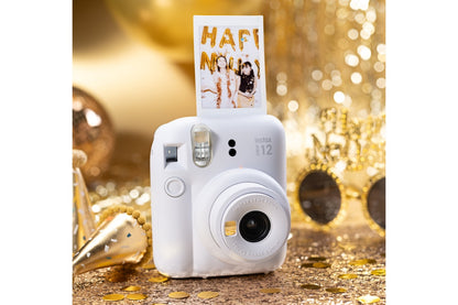 Fujifilm Instax Mini 12 Christmas Bundle (Clay White)