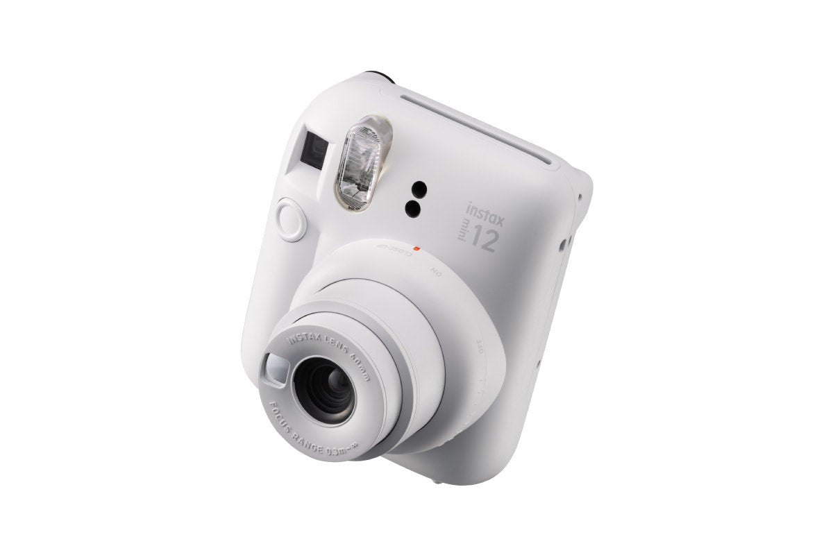 Fujifilm Instax Mini 12 Christmas Bundle (Clay White)