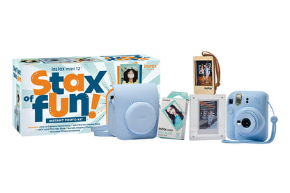 Fujifilm Instax Mini 12 Memory Maker Bundle (Pastel Blue)