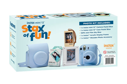 Fujifilm Instax Mini 12 Memory Maker Bundle (Pastel Blue)