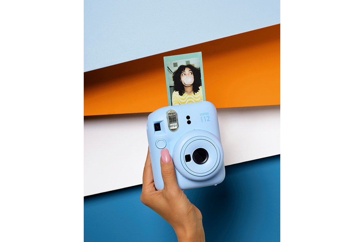 Fujifilm Instax Mini 12 Memory Maker Bundle (Pastel Blue)