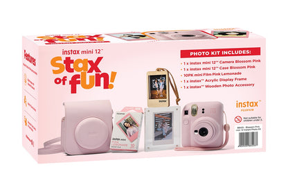 Fujifilm Instax Mini 12 Memory Maker Bundle (Blossom Pink)